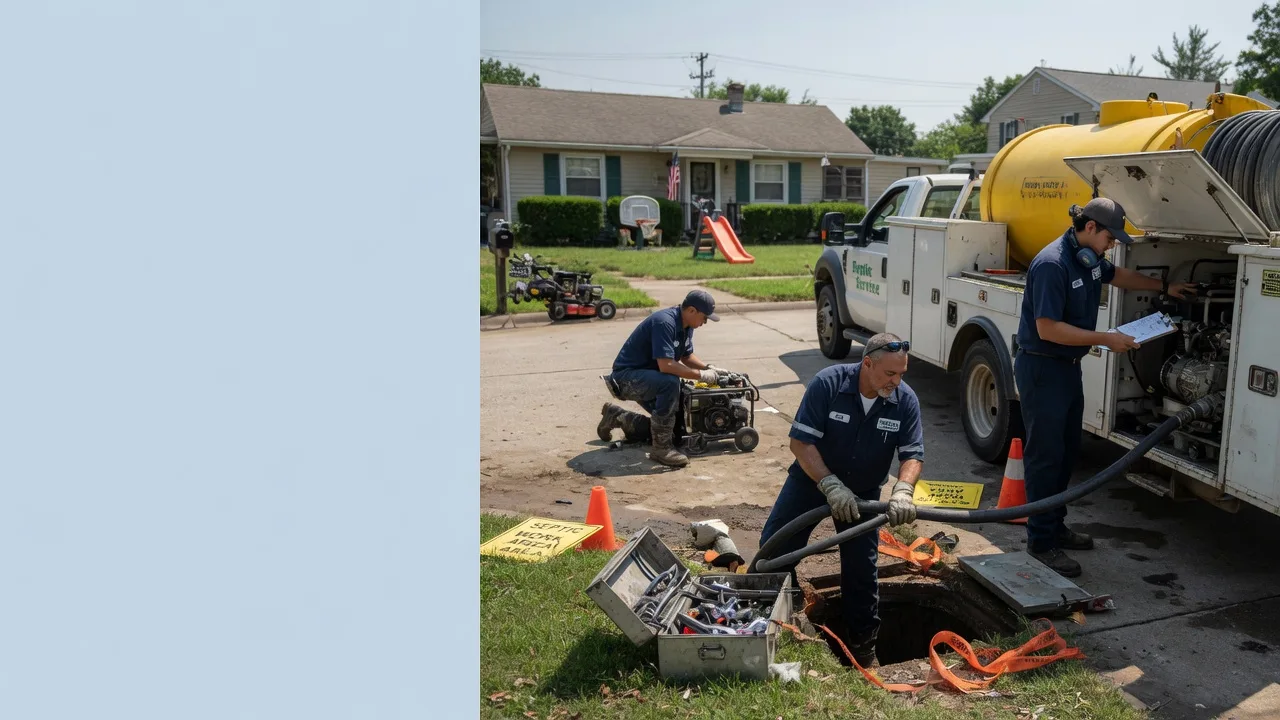Septic Tank Pumping in Thornton, TX near me